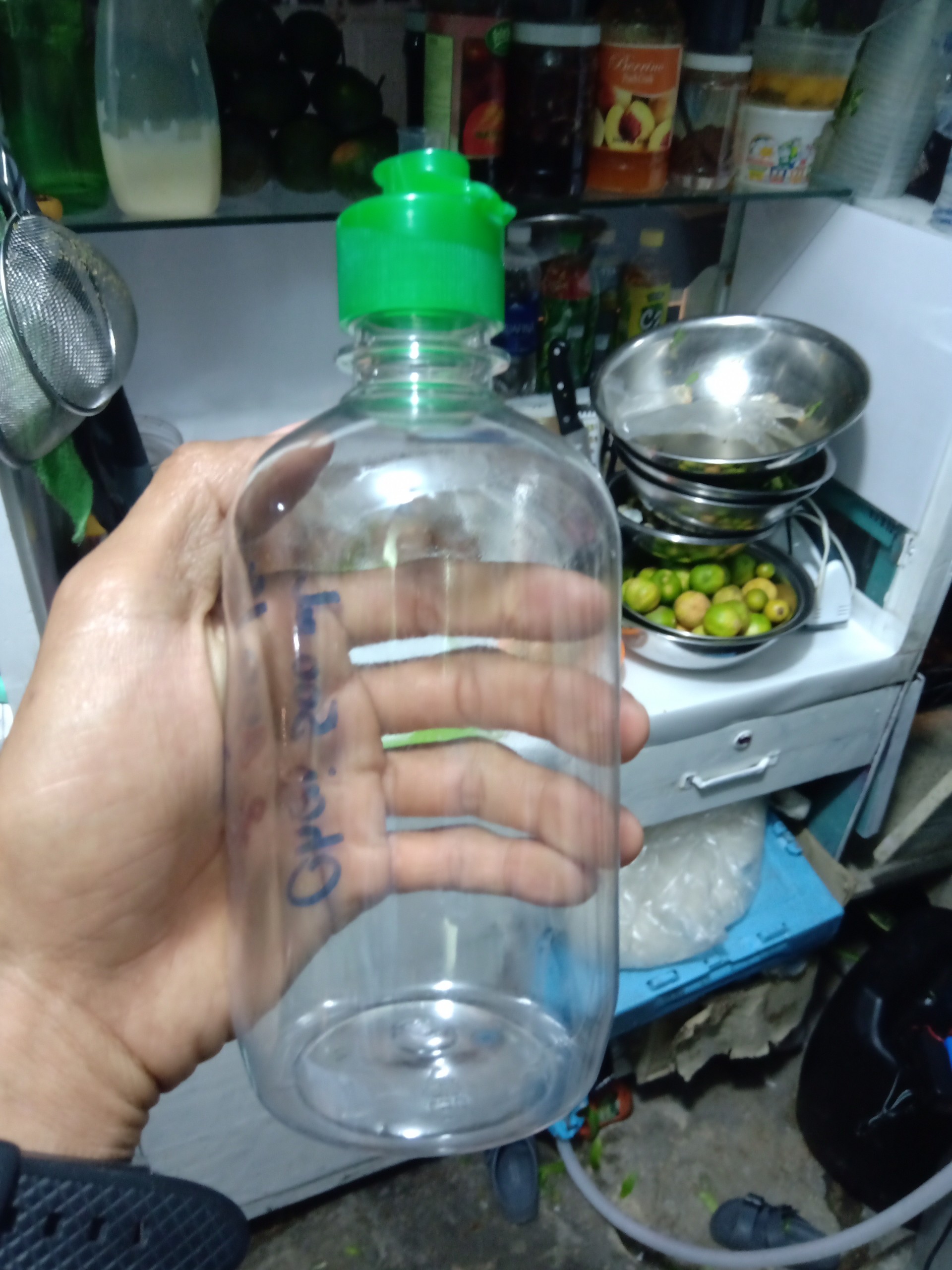 Chai nhựa pet 500ml - 1 chai.