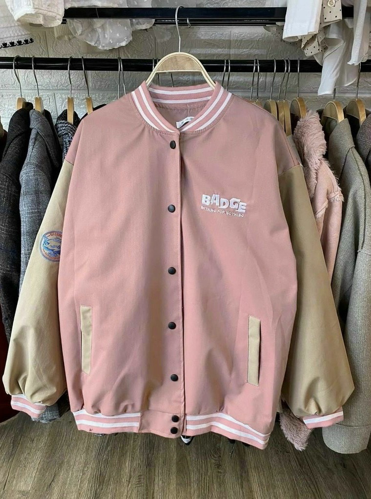 ÁO KHOÁC BOMBER NAM NỮ PHỐI MÀU PHONG CÁCH CỰC COOL SÀNH ĐIỆU - SORA STORE
