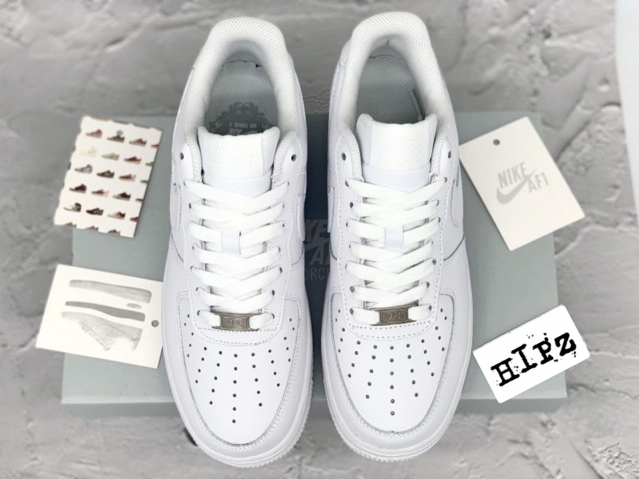 Giày Air force 1 low all white (Giày Nam nữ Af1 màu trắng)