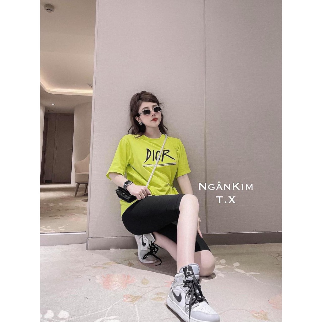 Sét áo phông Di or + quần legging lửng