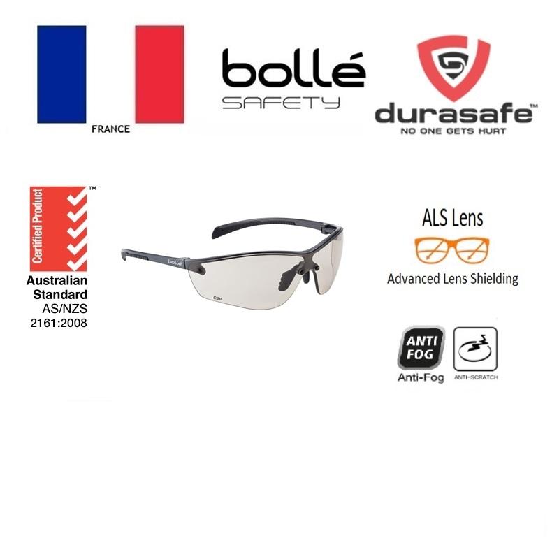 Kính BOLLE 1676118 Silium Plus CSP Len, Gọng kim loại phủ bóng
