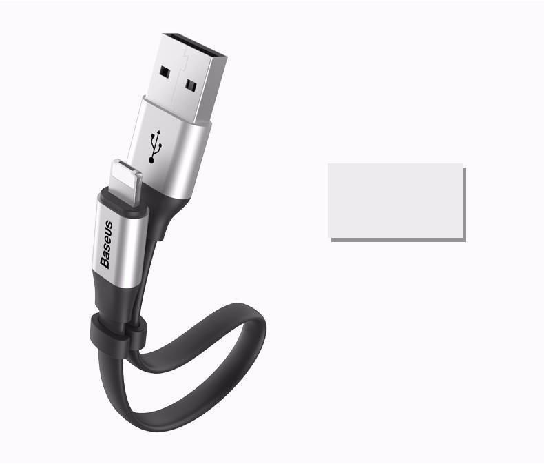 Cáp sạc baseus 23cm usb type-c