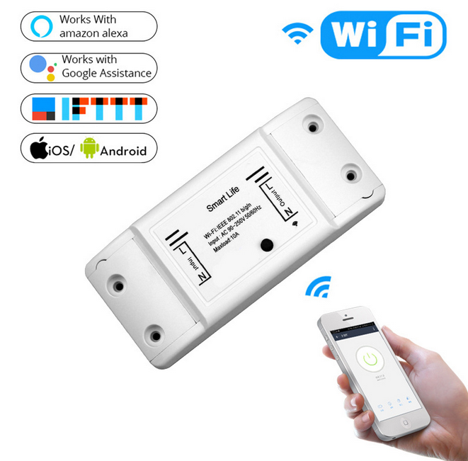 Công tắc điều khiển từ xa kết nối điện thoại wifi 3G-4G Smart Life – Tiếng Việt – Smart-Life