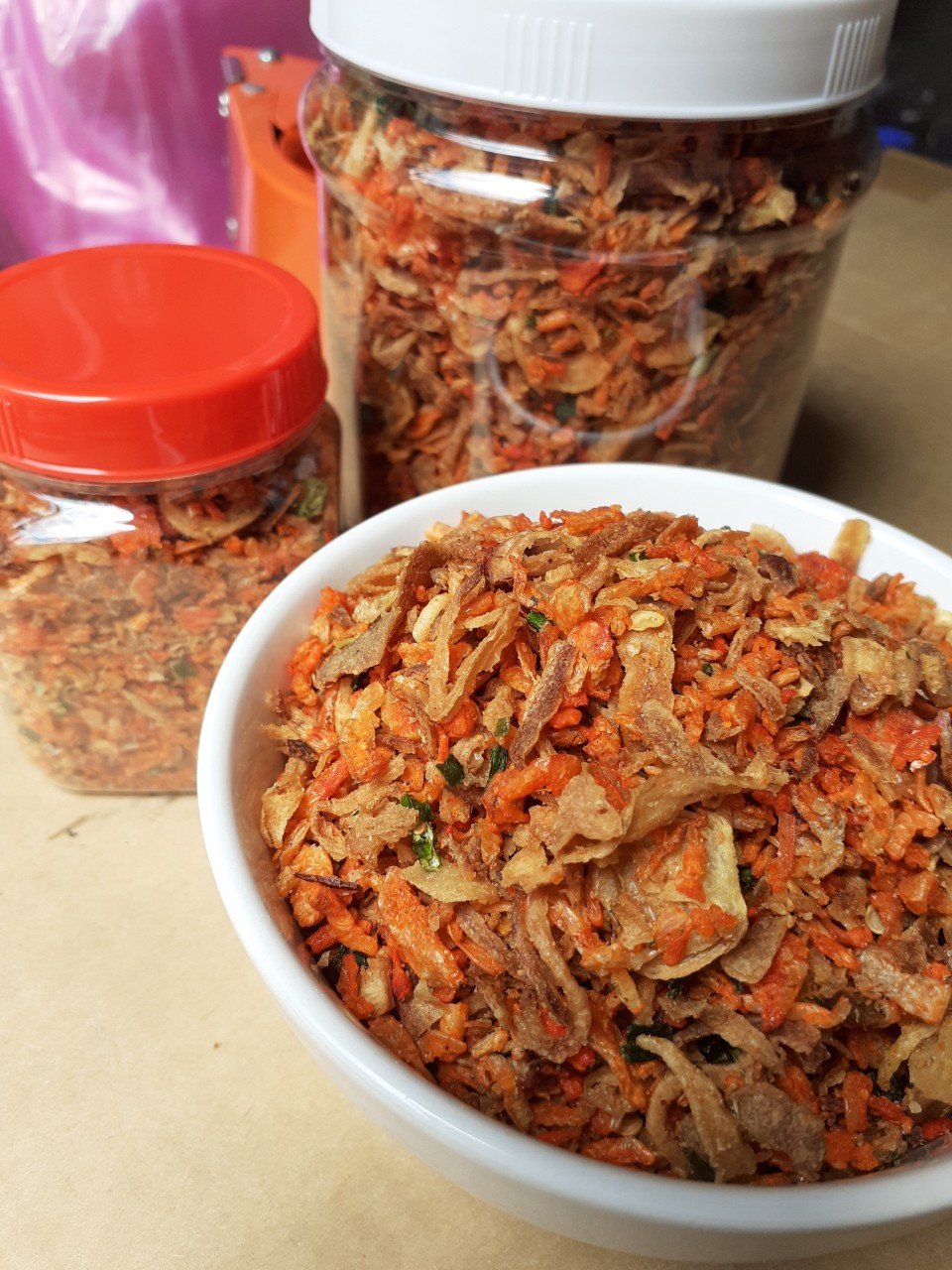 Muối Tôm Hành Phi Thơm Ngon Đặc Sản Tây Ninh 500G