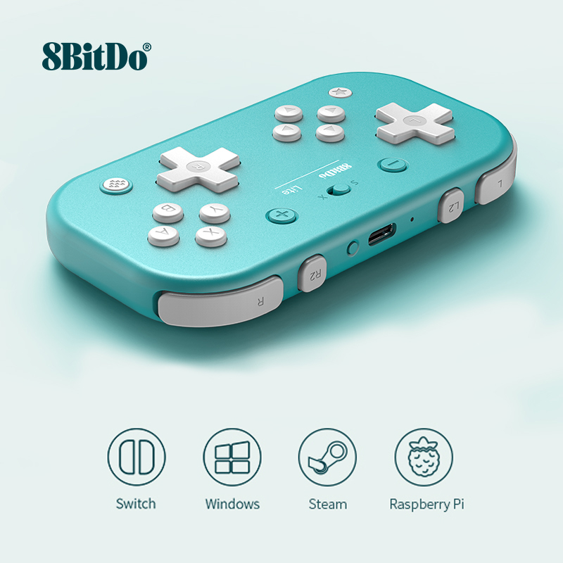 Tay cầm chơi game bluetooth 8Bitdo Lite - Dùng cho Nintendo Switch Windows MacOS Điện thoại