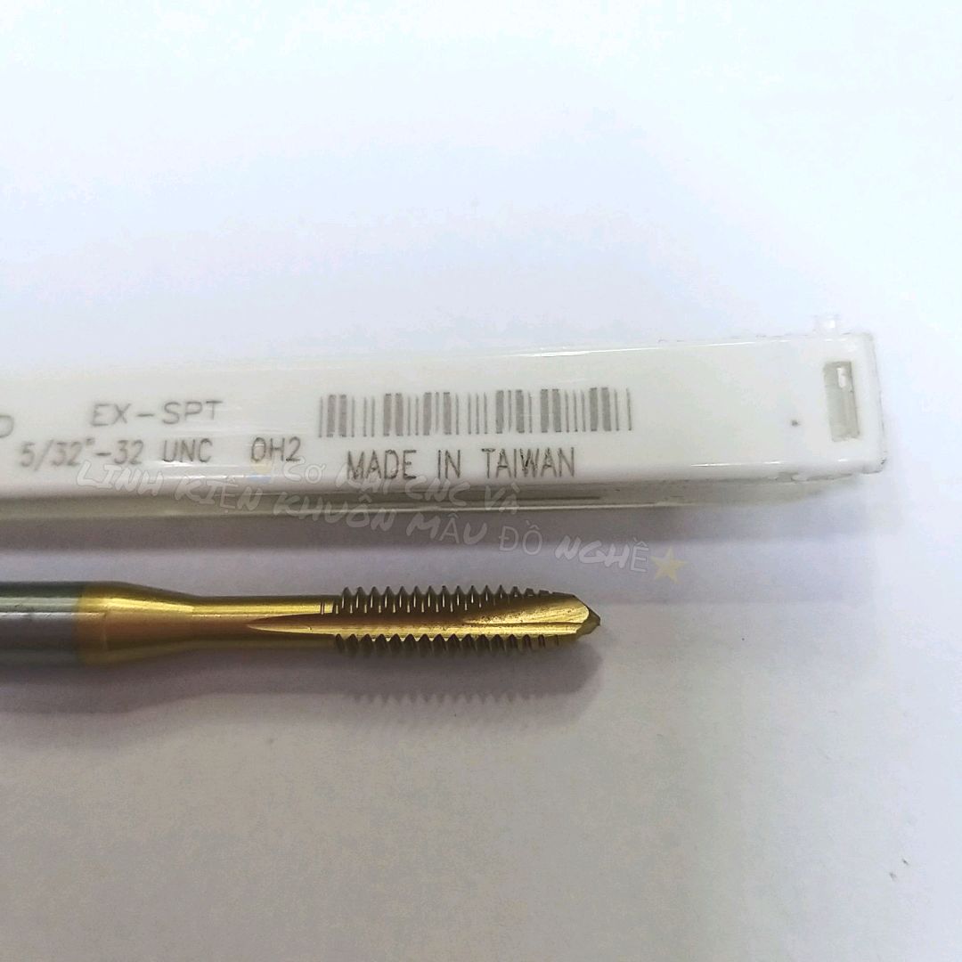 [HCM]Mũi Taro H+P Vàng Thẳng M5/32-32UNC (Vàng)