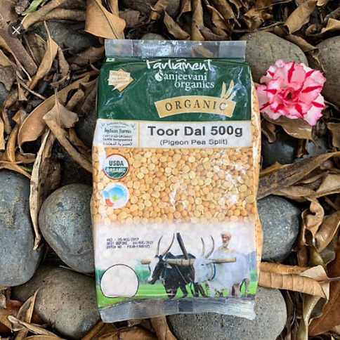 Đậu hà lan vàng hữu cơ 500g Parliament
