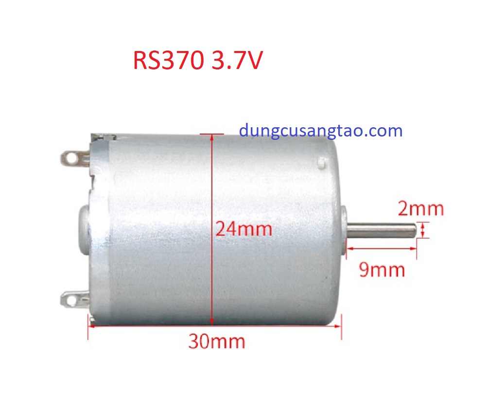 Motor RS370 3.7V DC / Động cơ RS 370 3.7V