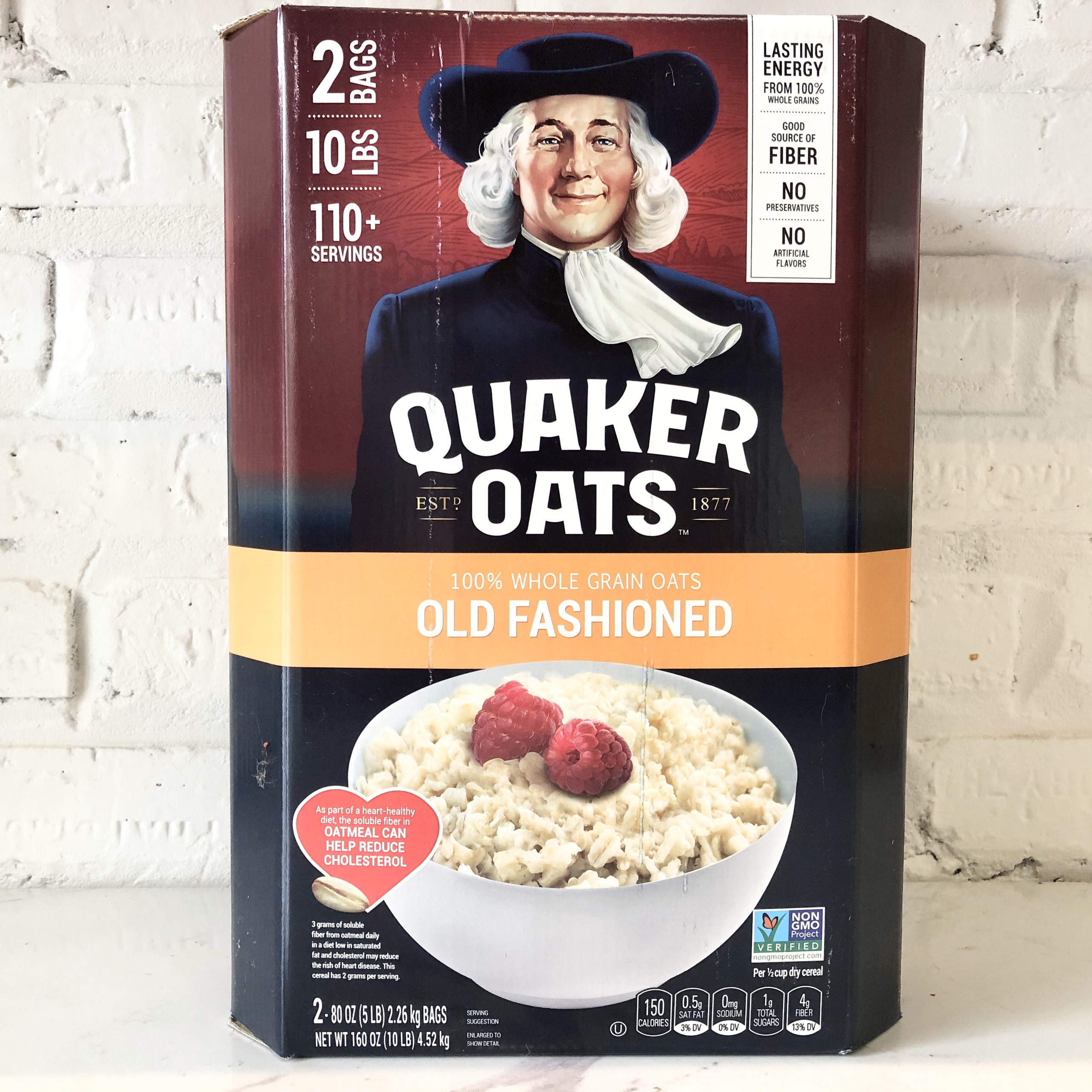 Yến Mạch - Quaker Oat Old Fashioned - Hạt Nguyên
