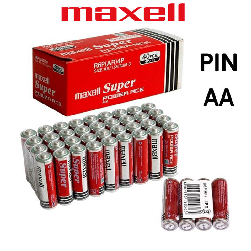 Hộp 40 Viên Pin Tiểu AA Maxell - AAA Maxell