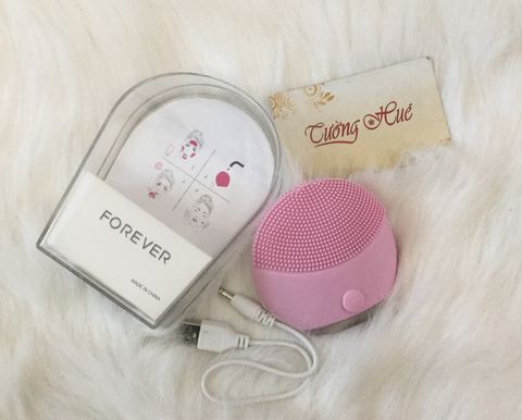 Máy rửa mặt và mát xa mặt - Máy rửa mặt sóng âm nhật bản loại tốt,bảo hành lỗi 1 đổi 1!