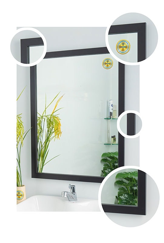 [HCM]Gương soi Kibath KT 35x50 cm