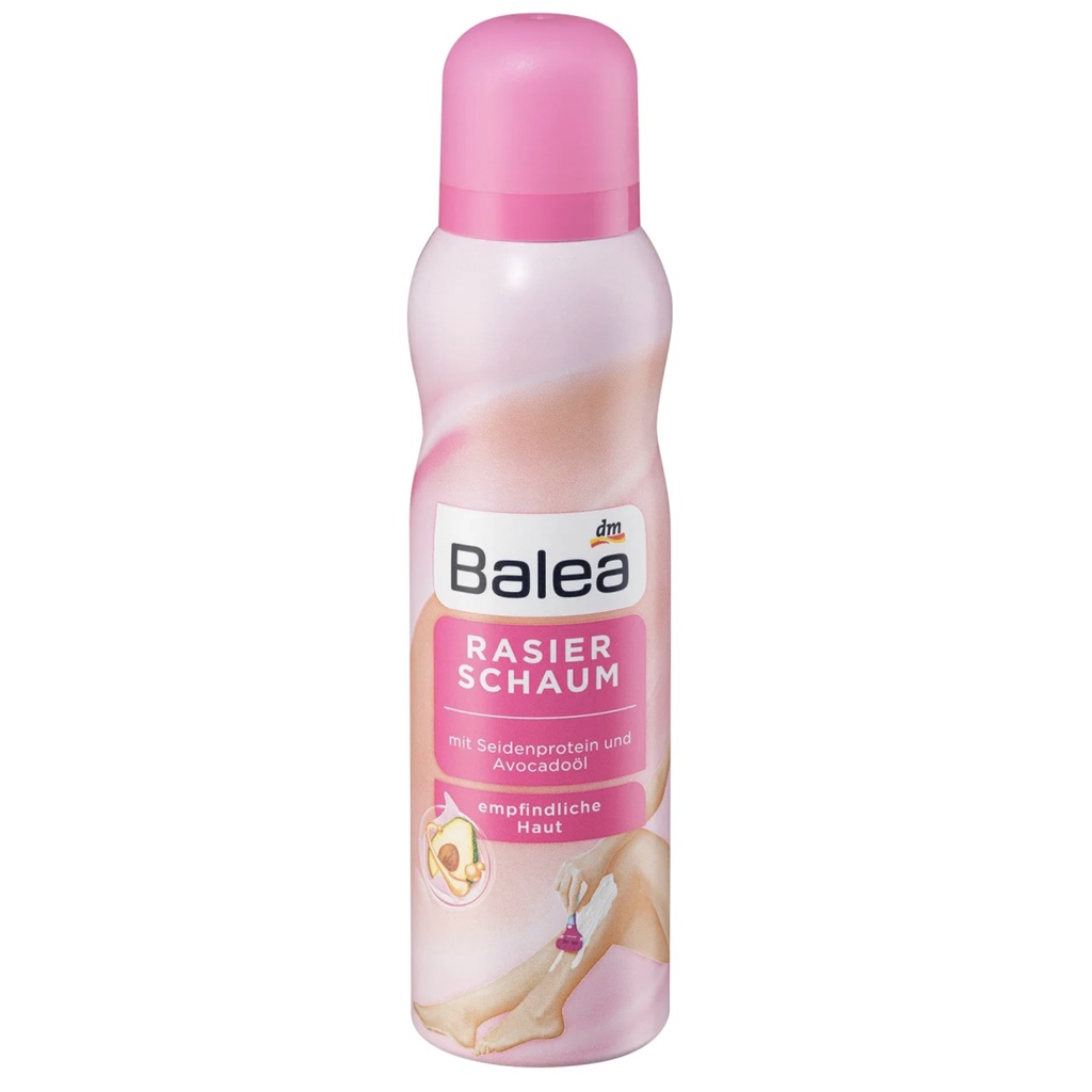[GIẢM 5% ĐƠN 129K]Bọt Tẩy Lông Balea Avocado Dạng Xịt 150ml Đức