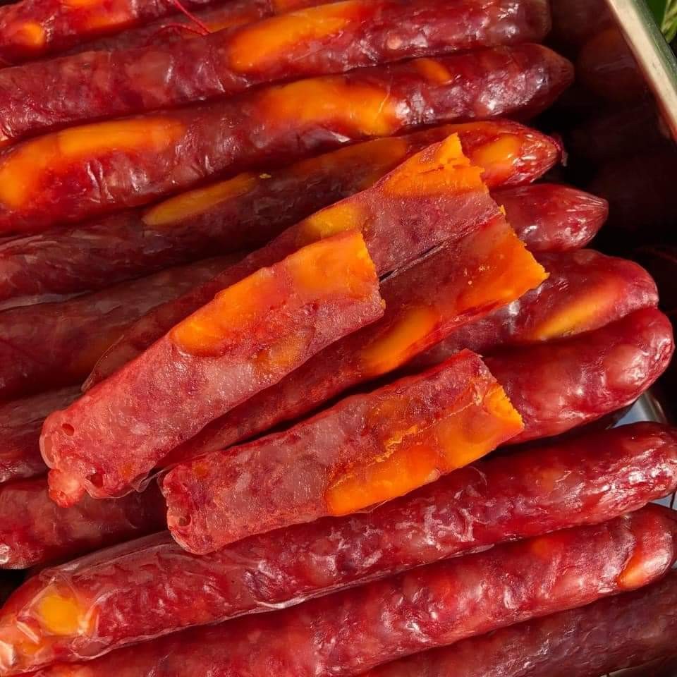 1Kg Lạp Xưởng Tôm Trứng Muối