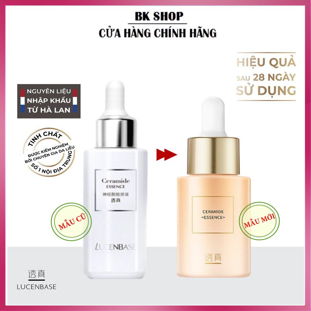 [LUCENBASE] Tinh chất Ceramide Essence dưỡng ẩm phục hồi dịu da