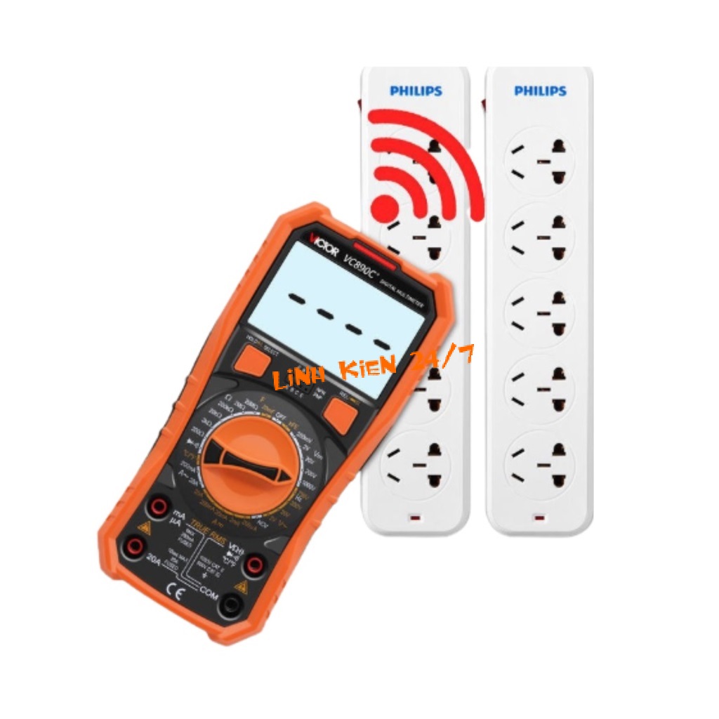 ĐỒNG HỒ VẠN NĂNG VICTOR VC890C+