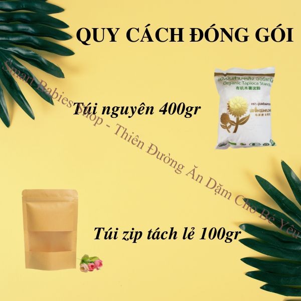 Tinh bột năng hữu cơ Ubon - Thái Lan