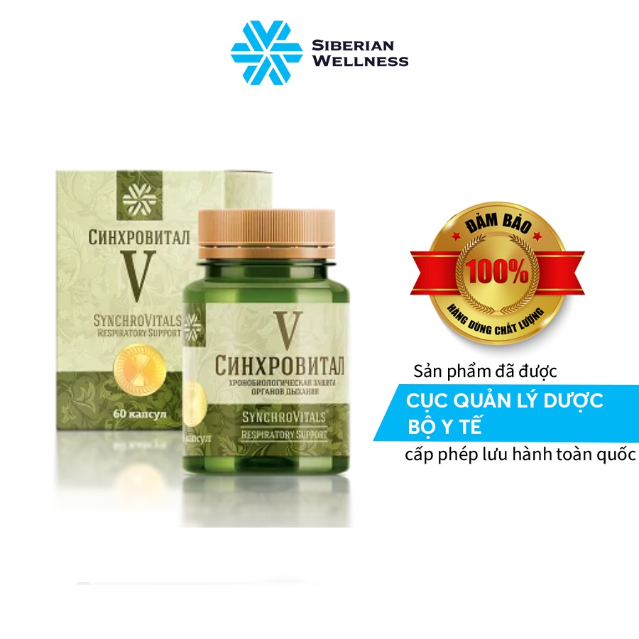 Thực phẩm bảo vệ sức khỏe Synchrovitals V