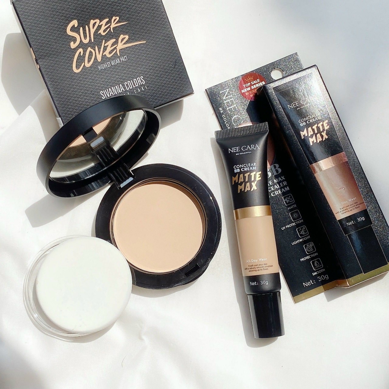 Phấn nền Sivanna super cover thái lan