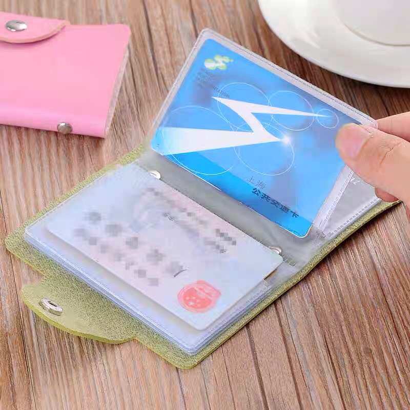 Ví đựng thẻ atm thiết kế đơn giản cho nam và nữ, bóp đựng thẻ ngân hàng, căn cước công dân, ví lưu trữ thẻ cứng kích thước nhỏ gọn