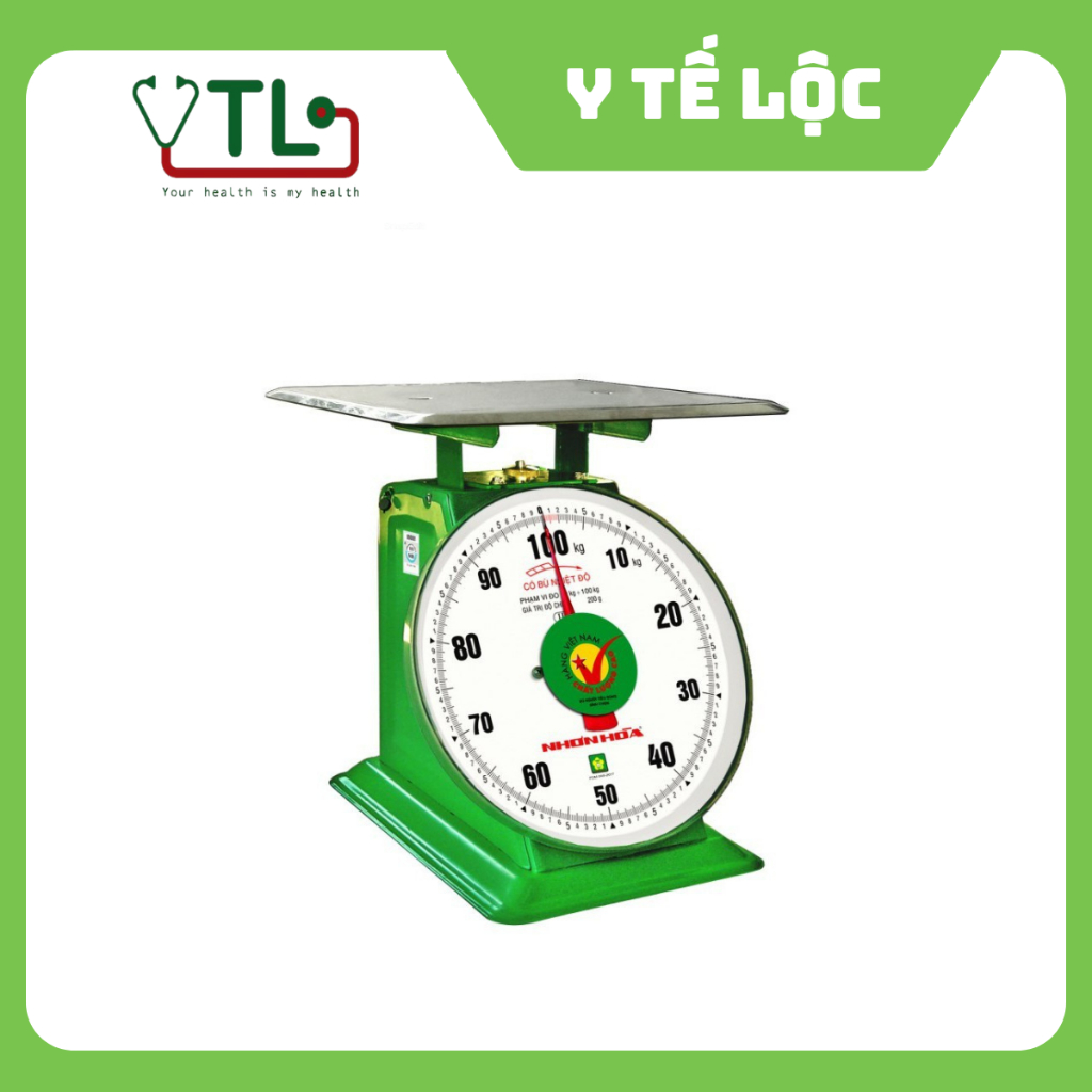 Cân Đồng Hồ Lò Xo Nhơn Hòa 100Kg