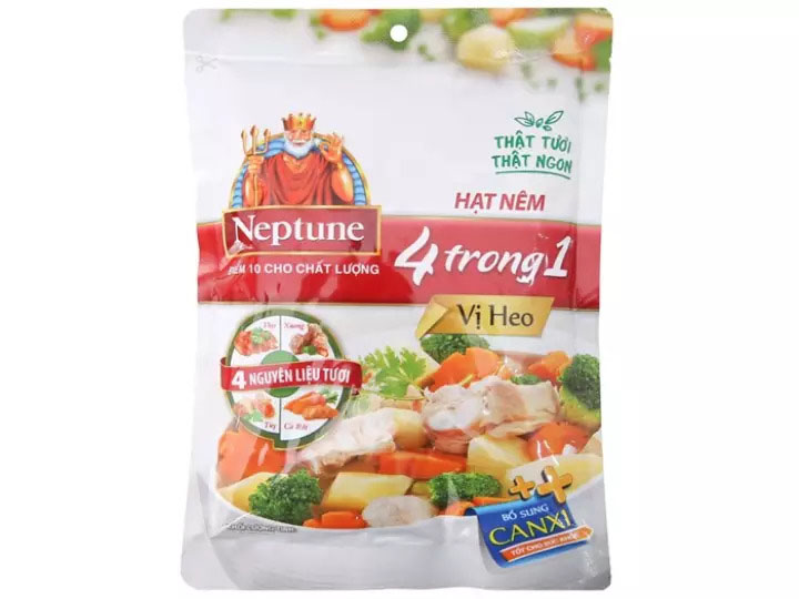 Hạt Nêm Neptune 4 trong 1 vị thịt heo 150gram