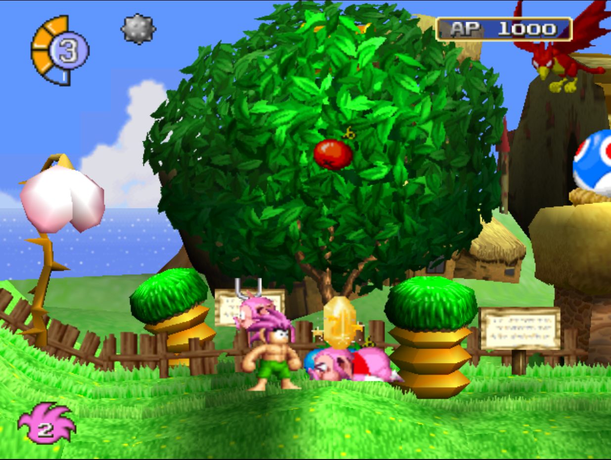 đĩa game ps1 tombi 2 ( game đi cảnh )