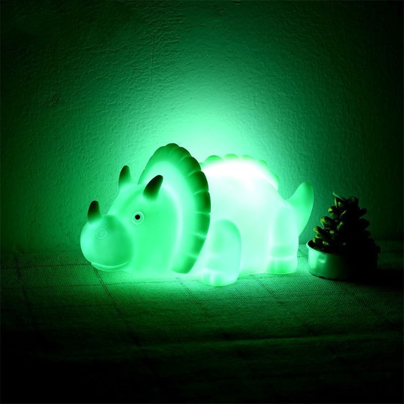 CW Mini Dinosaur Lamp Kids Night Light Home Decoration Glow In Dark Toy