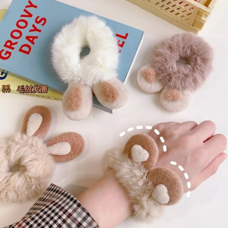 SET 2 DÂY CỘT TÓC NHUNG HƯƠU MỀM MẠI ĐÀN HỒI CAO