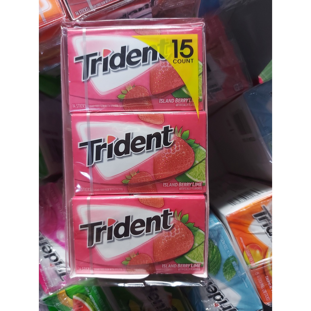 Kẹo singum Trident Mỹ - vĩ 14 thanh