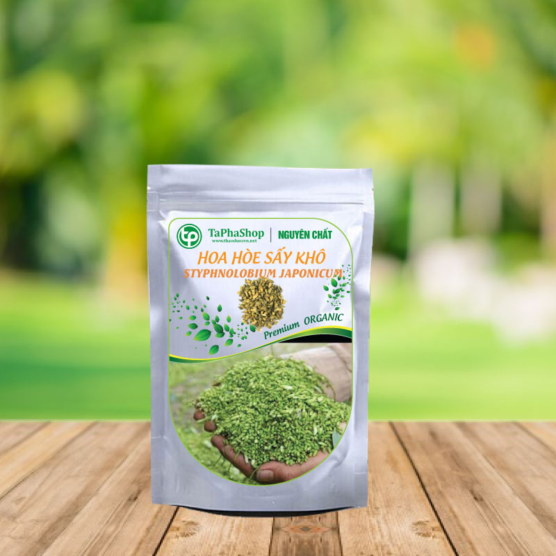 Hoa hòe sấy khô 500g - tấn phát