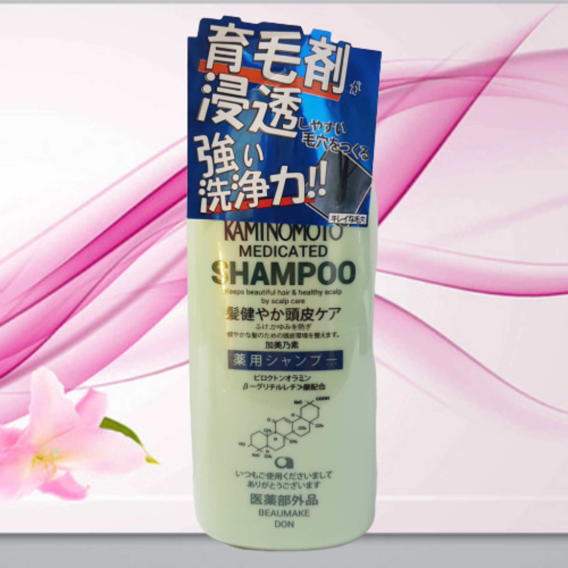 DẦU GỘI KICH THICH MỌC TÓC KAMINOMOTO MEDICATED SHAMPOO 300ML