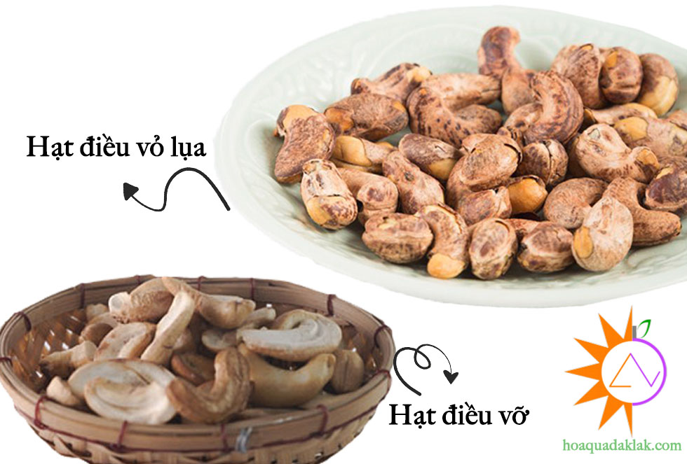 1kg Hạt Điều Rang Muối loại VỠ
