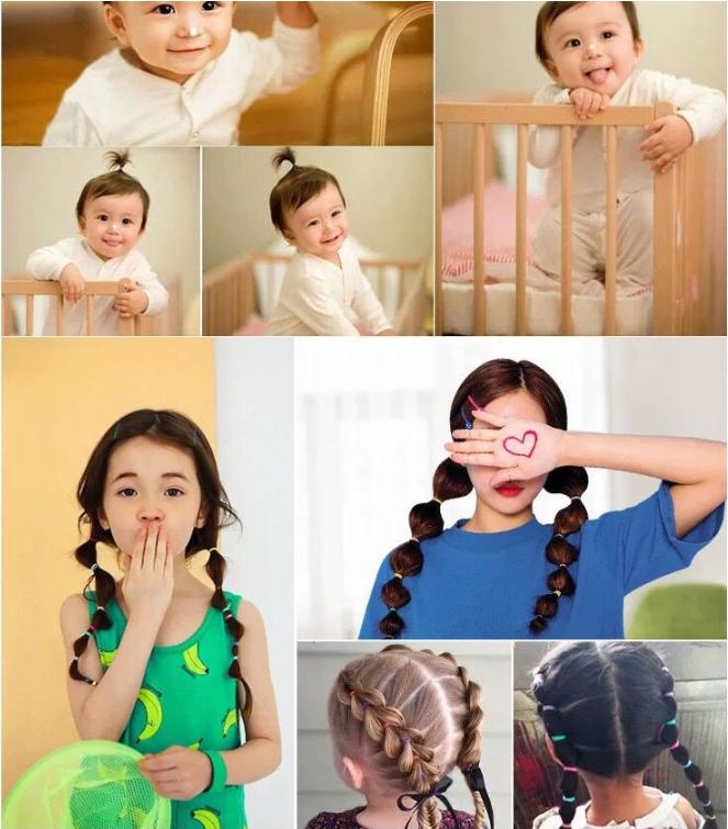 [HCM]⚡ Combo 1000 Dây Thun Cột Tóc Nhiều Màu Dành Cho Bé Gái - Túi 1000 dây Chun cột tóc cao su co giãn thời trang Hàn Quốc cho bé gái ⚡