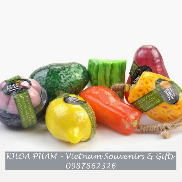 Xà phòng thơm hình trái cây Thái Lan ( 10 tặng 3)