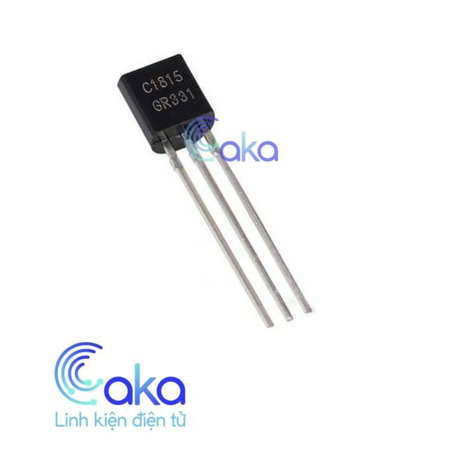 Gói 10 con transistor c1815 npn 150ma 50v 0.15a to-92