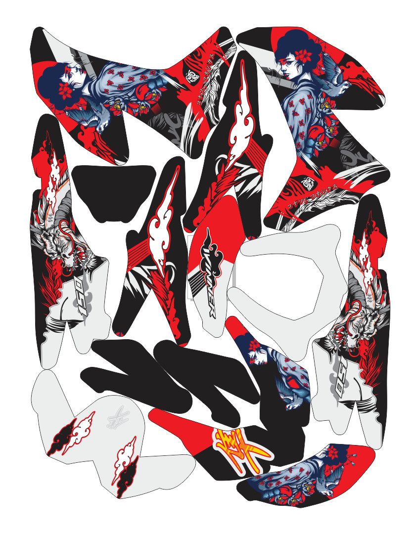 tem trùm winner X đỏ đen hayabusa