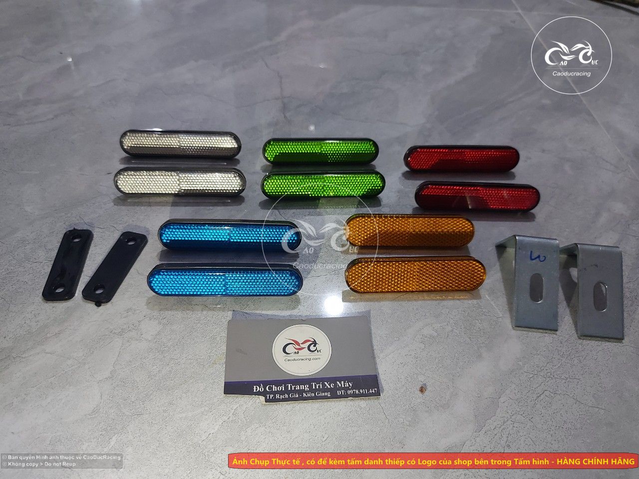 Mắt mèo phản quang kiểu dài mới full pass lắp mọi loại xe