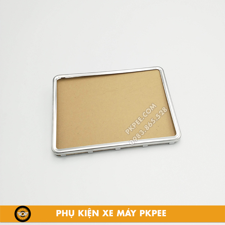 Khung, Viền Ốp Biển Số-Bảng Số Xe Máy Inox