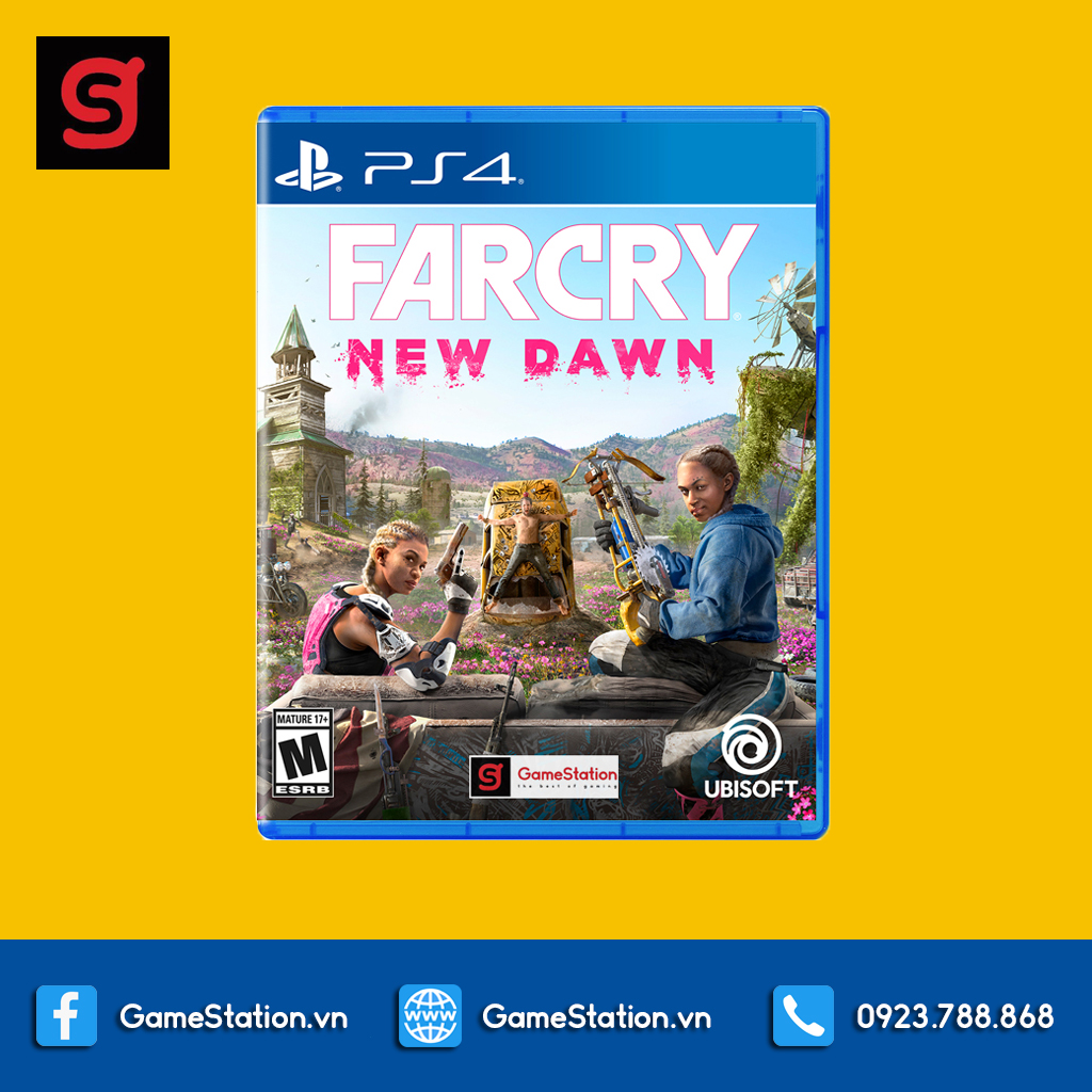 Đĩa Game PS4: Far Cry New Dawn - hệ EU