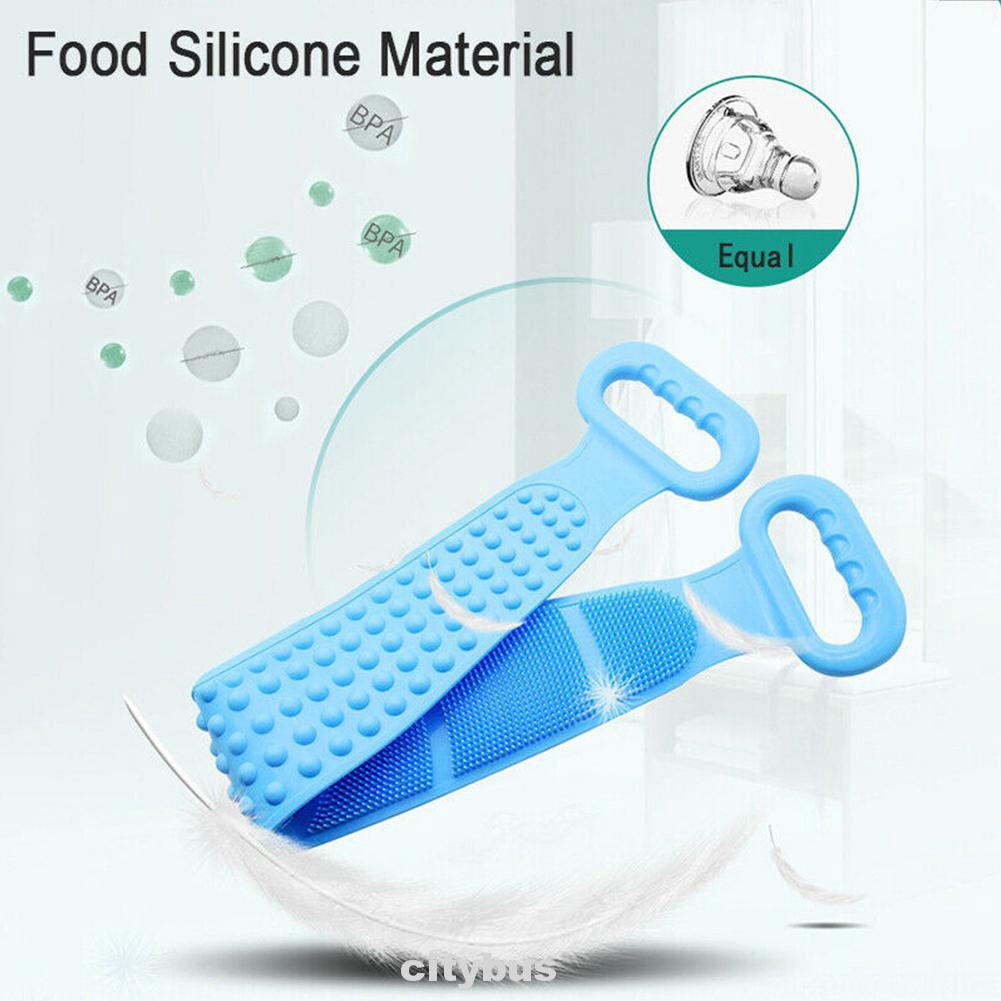 Dây Chà Lưng Silicon 2 Mặt