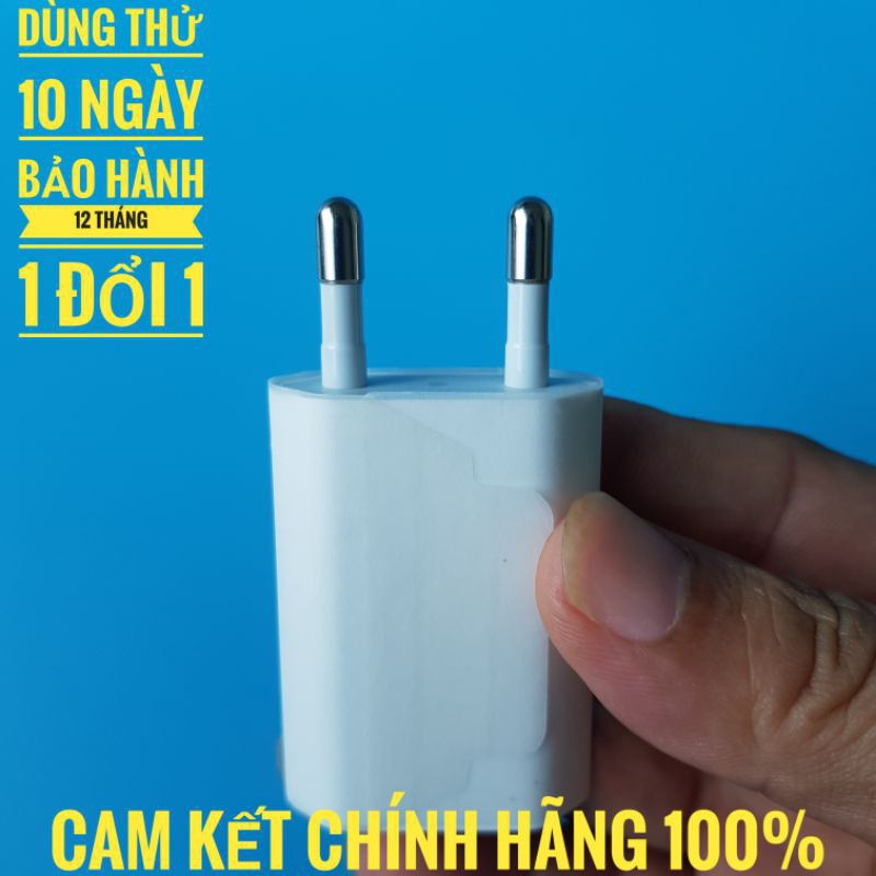 Bộ Sạc Củ Dẹt Cao Cấp Cho iPhone 6/7/8/x/xsmax