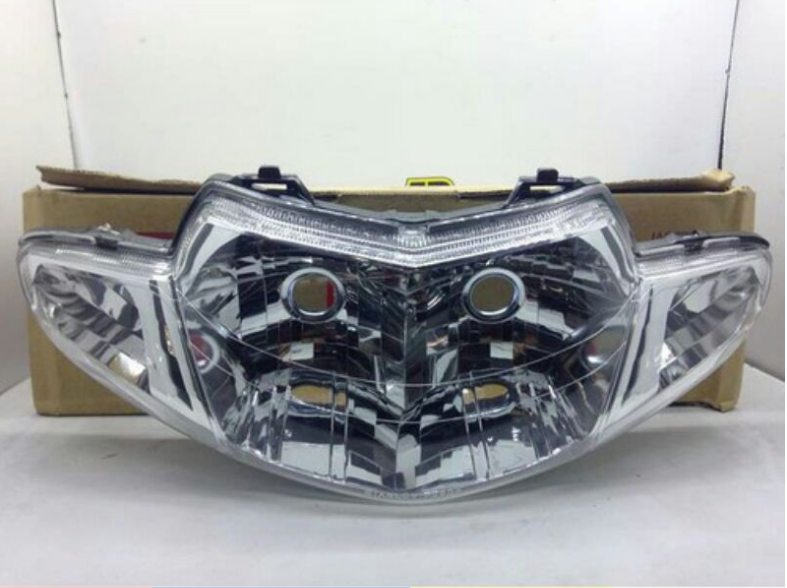 Đèn pha Wave Anpha 2 bóng / Wave ZX zin HONDA ( chưa có bóng ) / chóa đèn Wave nhỏ zin