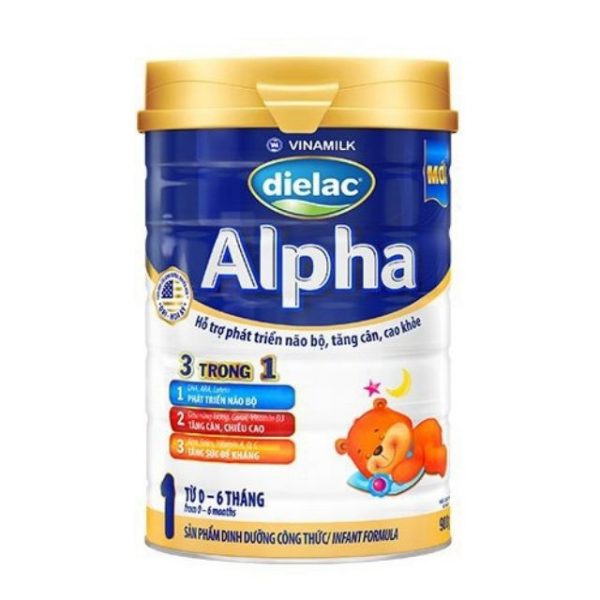 [HCM]Sữa Dielac Alpha số 1 lon 900g