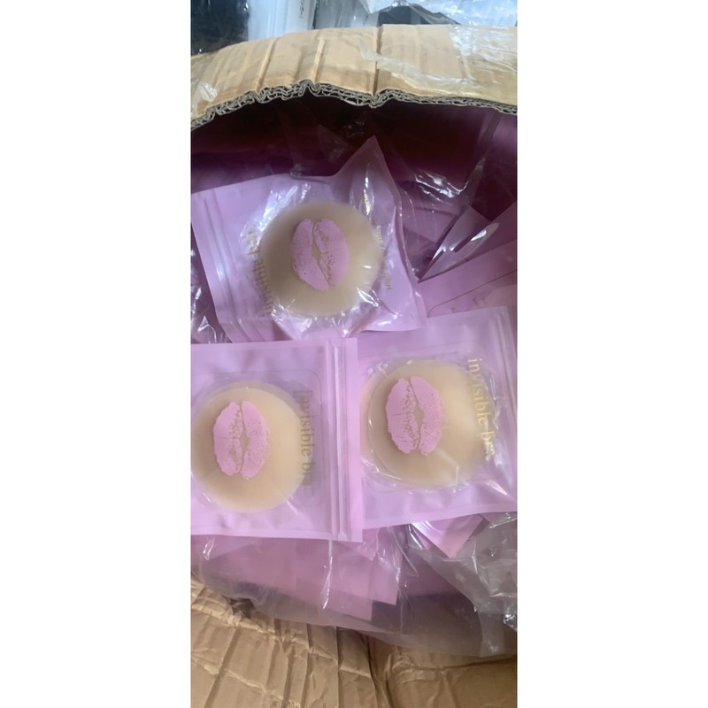 2 Miếng Dán ngực tàn hình (size 8,5 cm ) ( 1 đôi )