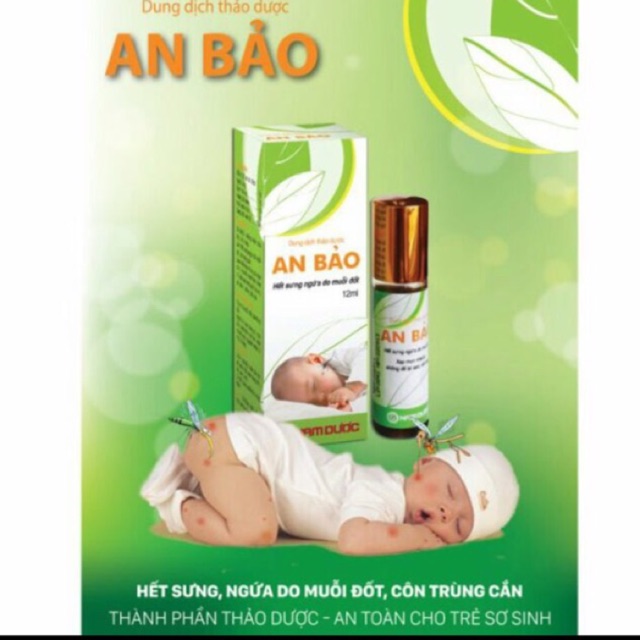 [HCM]Tinh dầu lăn trị muỗi đốt an toàn cho bé AN BẢO