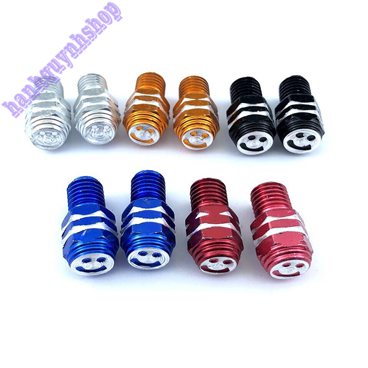 Nút Ốc Mặt Cười Chân Gương Các Loại Xe Máy (Giá 1 Đôi)