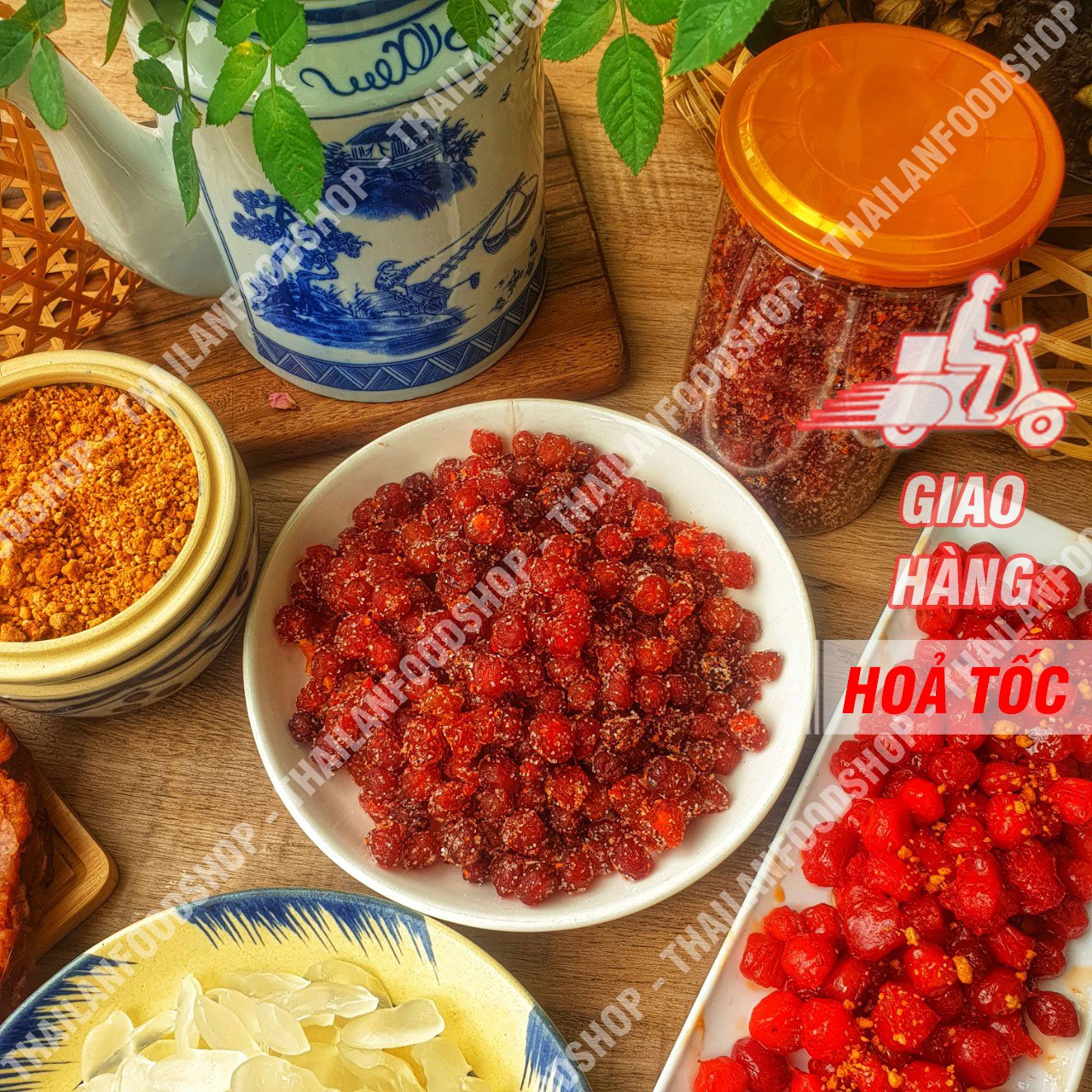 Chùm Ruột Sấy Chanh Muối - Lon 500gr