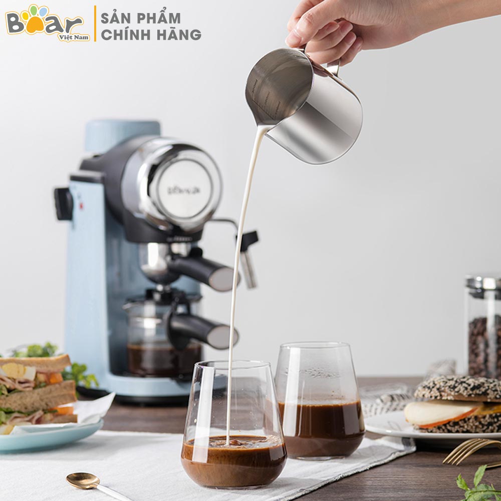 Máy Pha Cafe Bear B02V1 Tự Động Pha Cafe, Pha Espresso Phong Cách Ý Mini Pha Cà phê