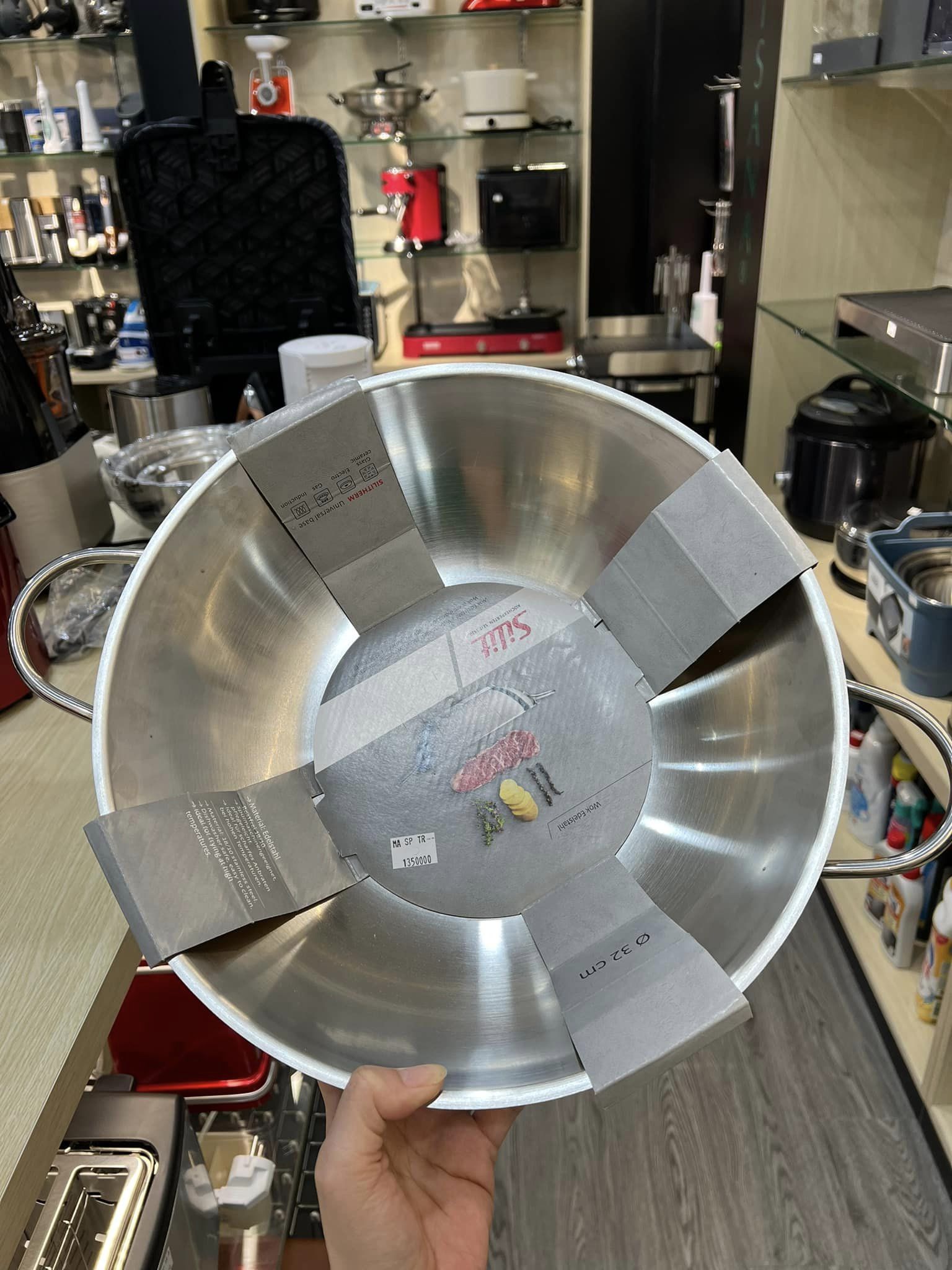 CHẢO SÂU LÒNG SILIT WOK 32CM